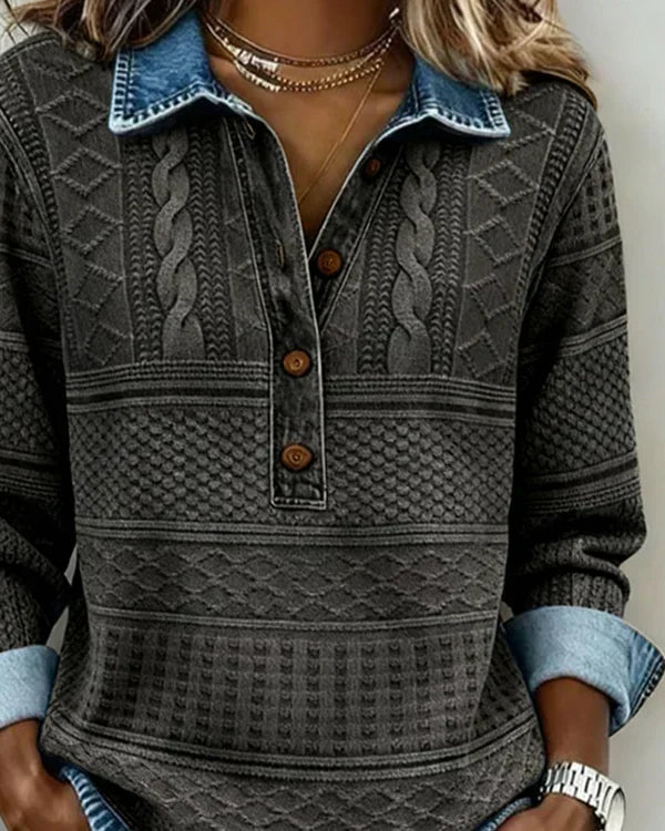 Riley | Top con Cuello Elegante