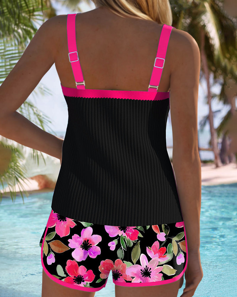 Laluna® | Conjunto Tankini Elegante de Dos Piezas