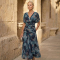 Luna | Elegante Vestido Azul