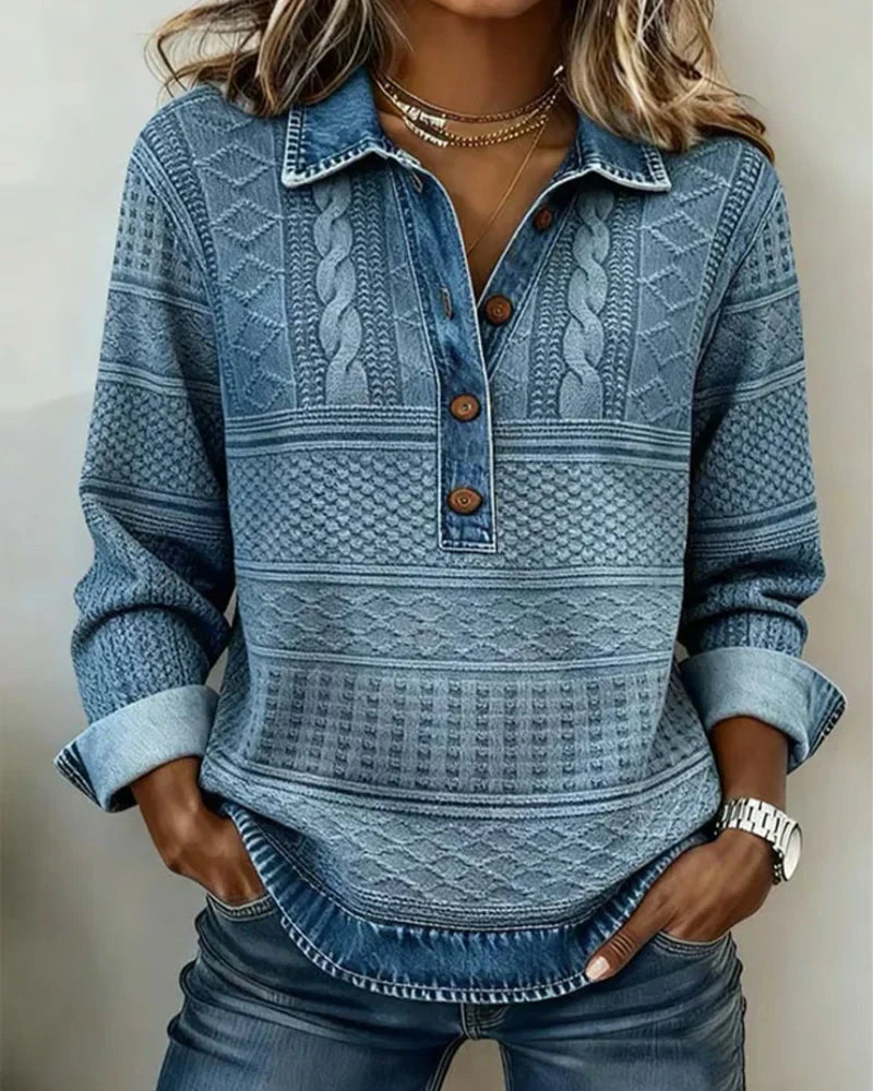 Riley | Top con Cuello Elegante
