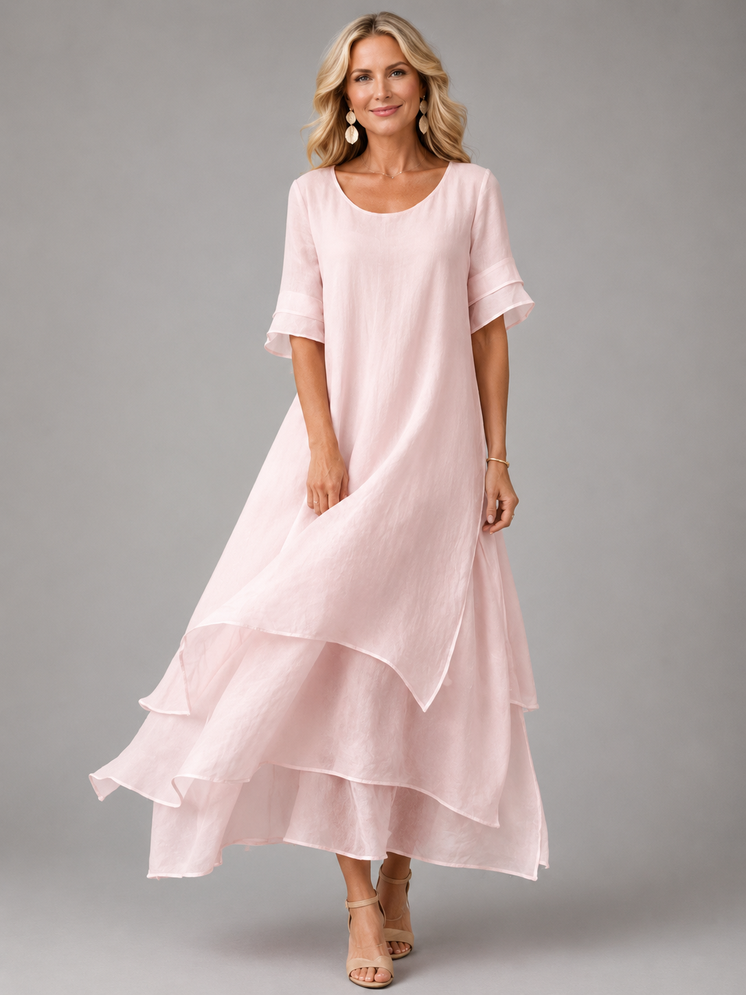 Liora™ | Vestido Maxi Gracia Fluida