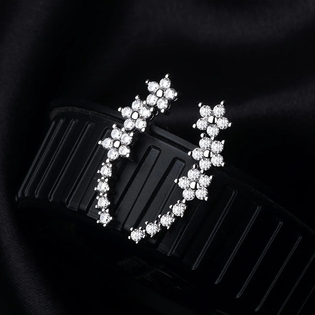 Pendientes florales