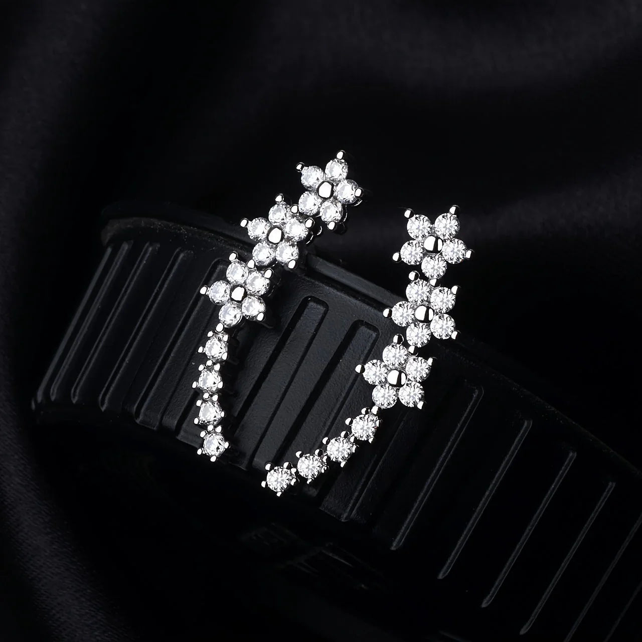 Pendientes florales