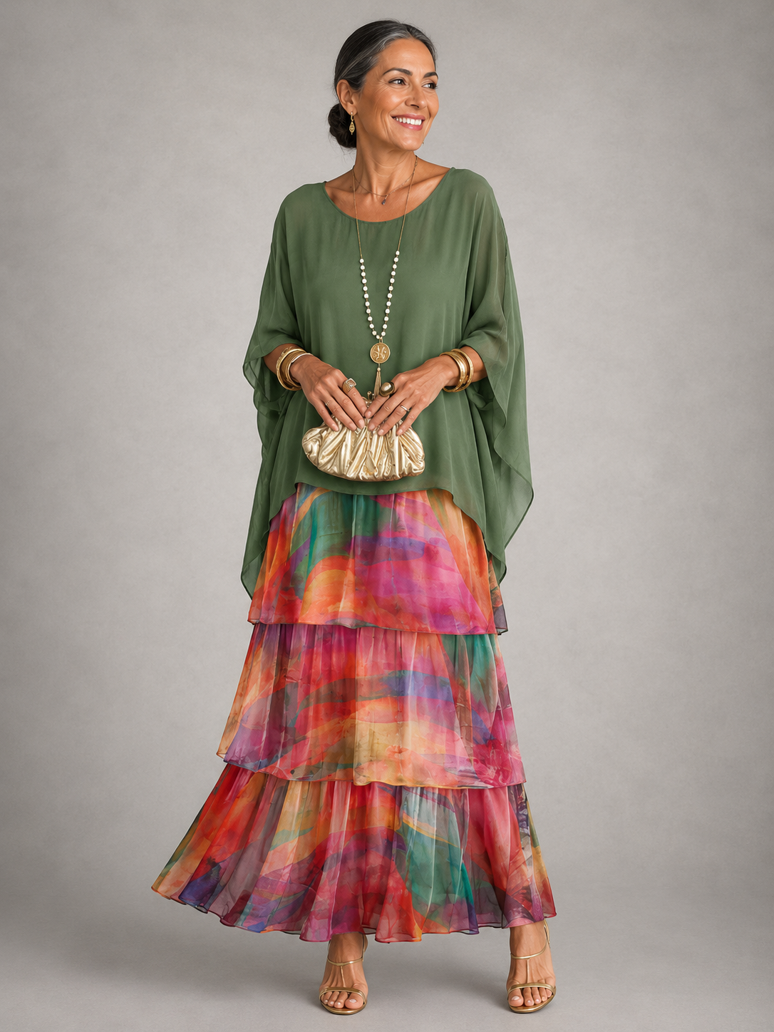 Lara™ | Vestido Maxi Fluido Elegante