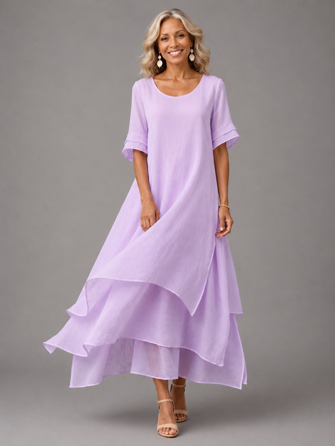 Liora™ | Vestido Maxi Gracia Fluida