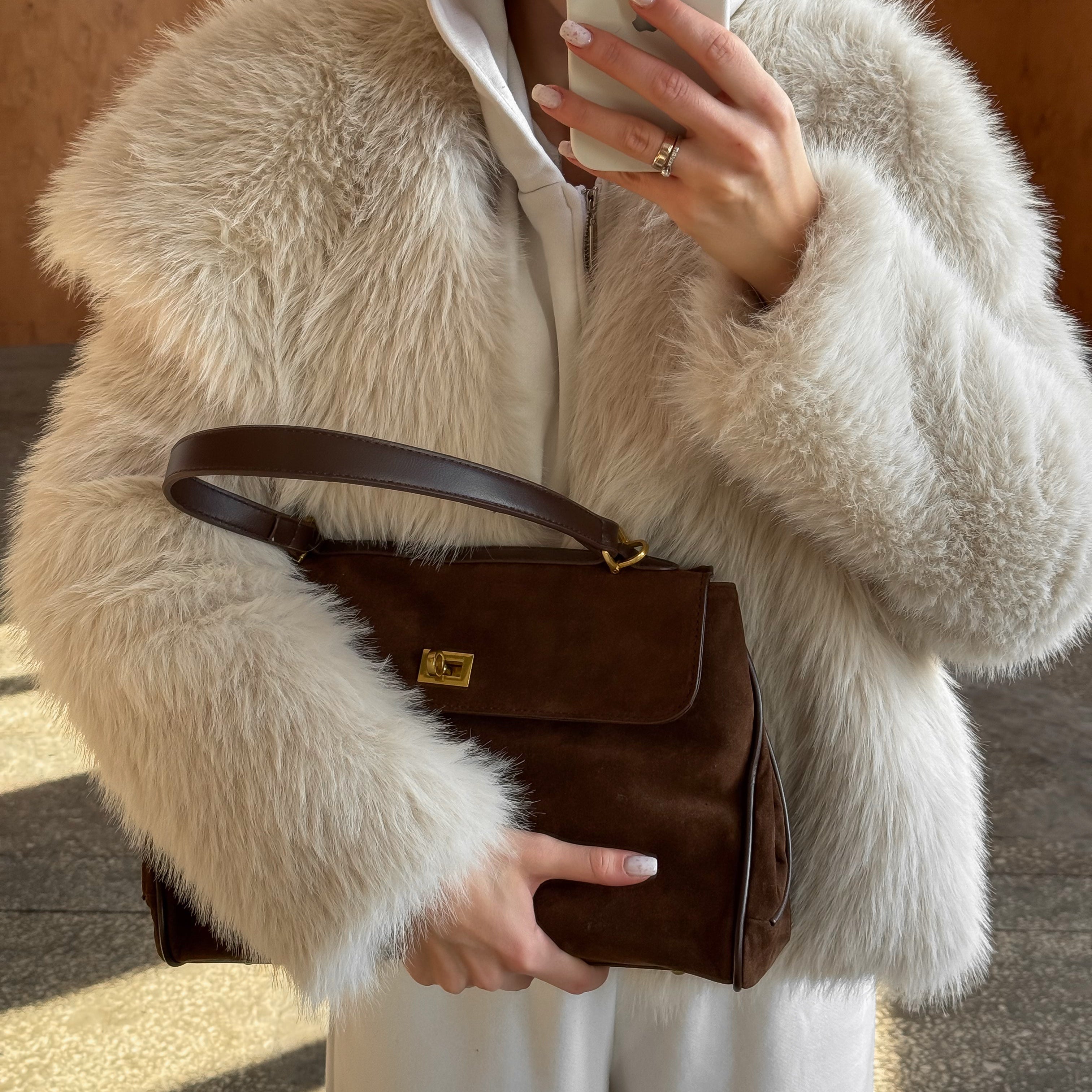 Bolso Suede