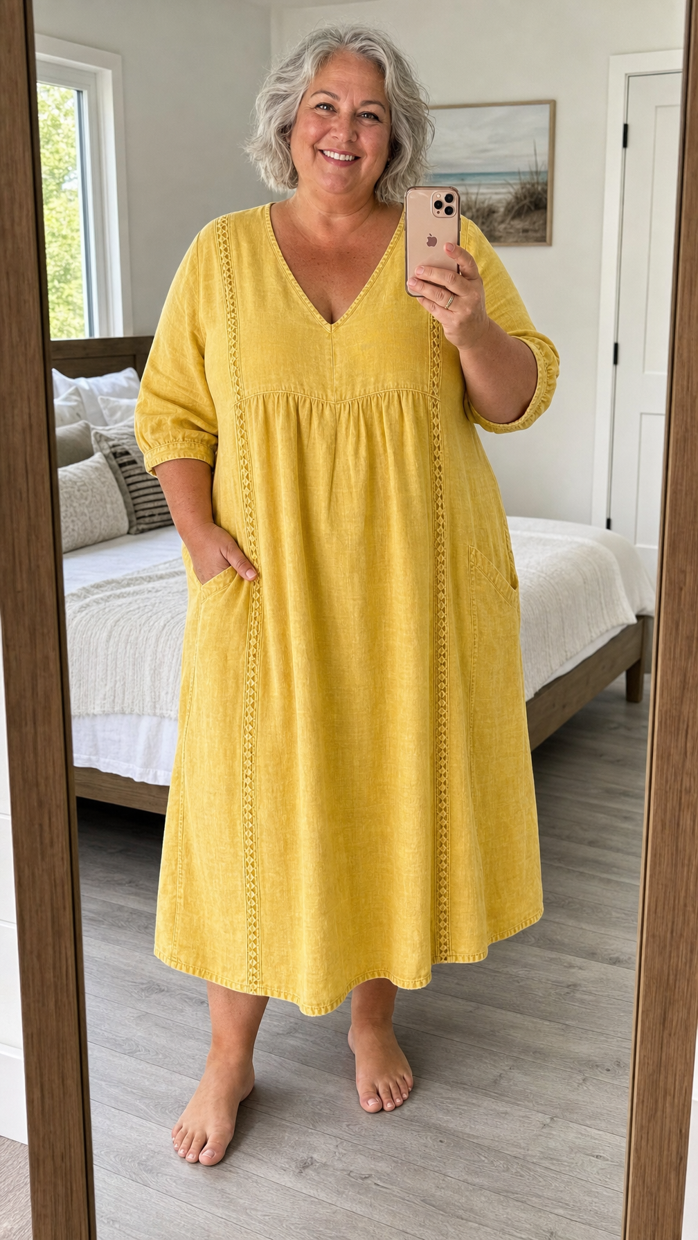 Juliette | Vestido Maxi Línea A de Elegancia