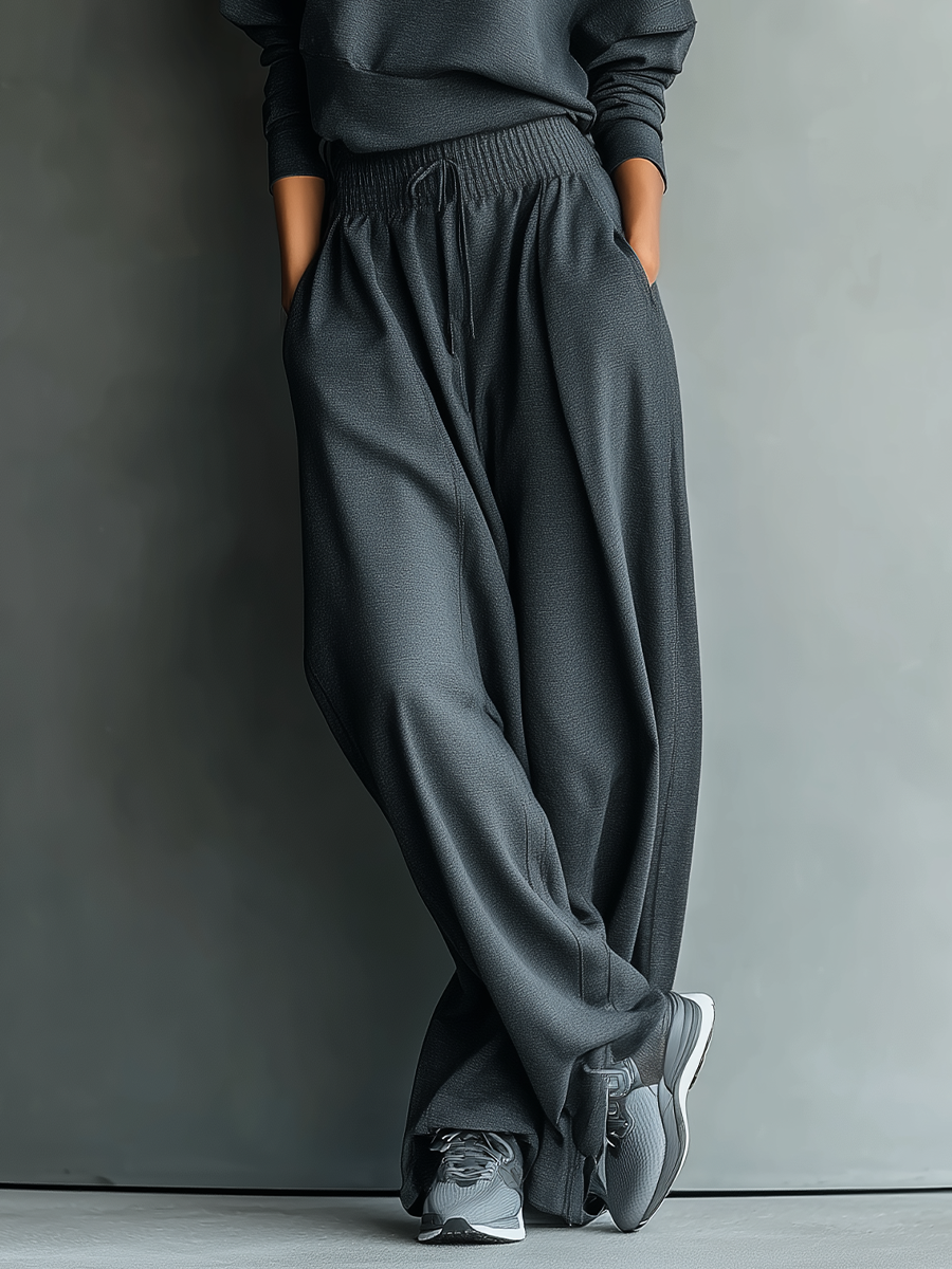 Conjunto de Punto Pantalón Ancho