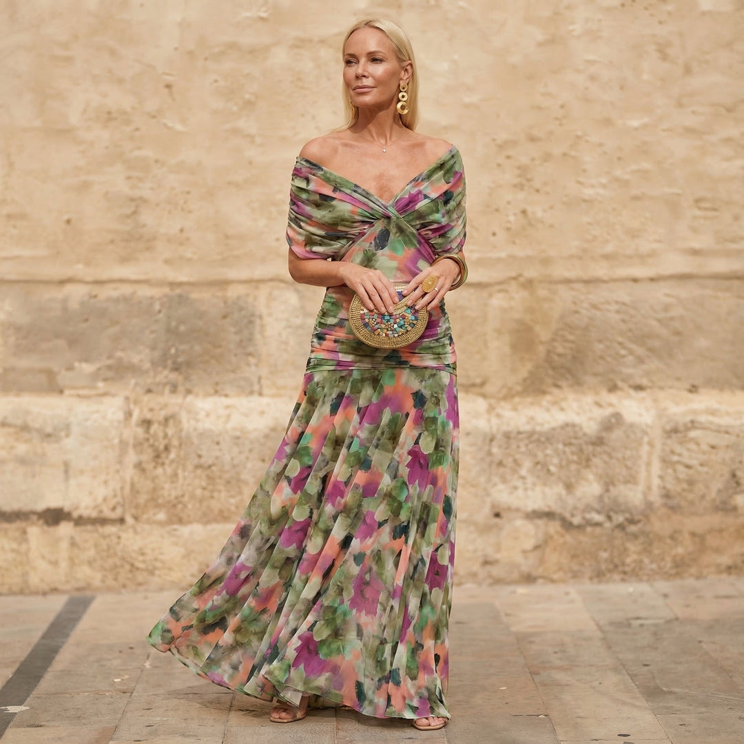 Kelsey | Elegante Vestido Colorido
